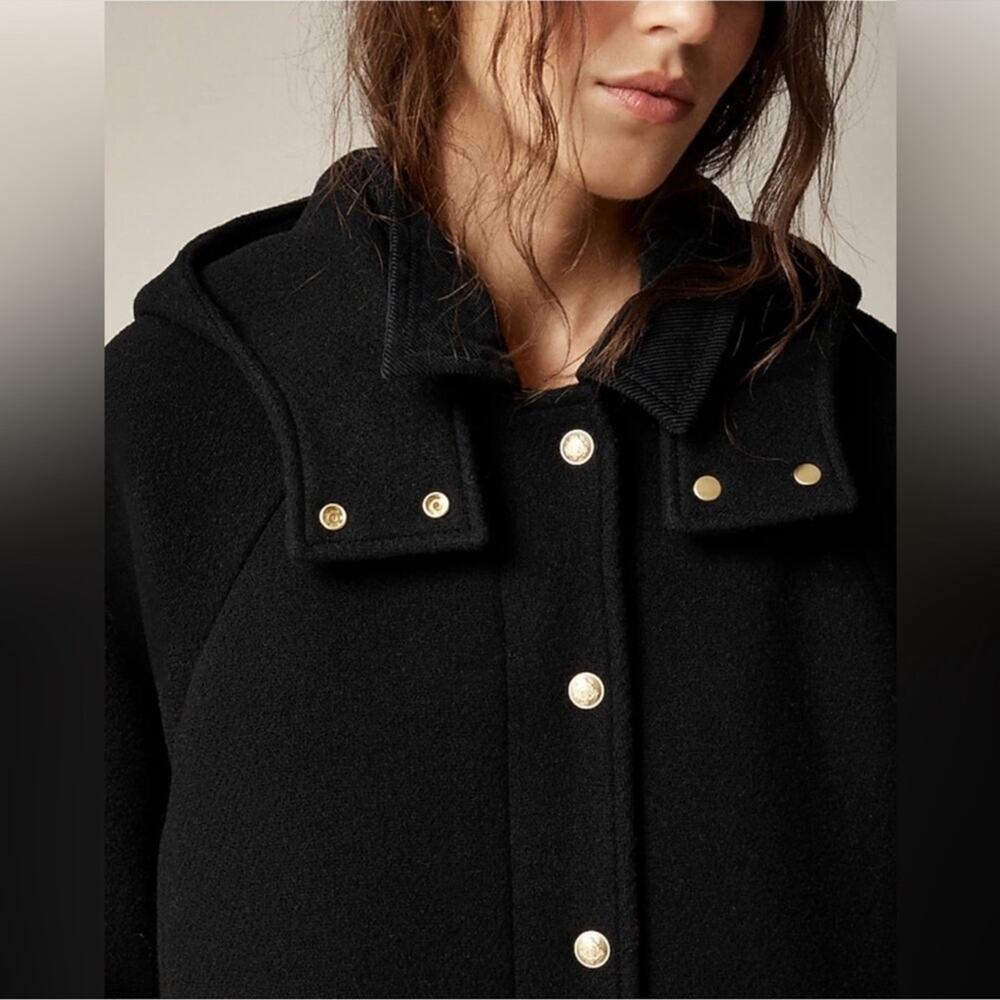 J.Crew Petite Stowe parka in Italian stadium-cloth - Picture 3 of 9